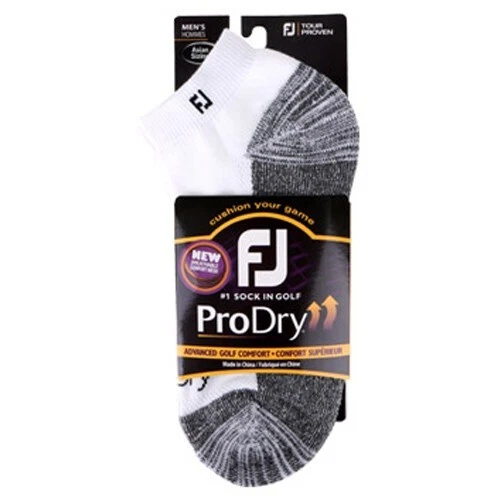 Lot De 10 Paires De Chaussettes FootJoy ProDry Blanc - Taille 7-12, Neuves Sous Emballage