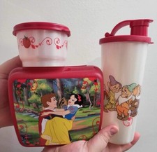 Tupperware Disney Snow White Lunch Set Sparkl...