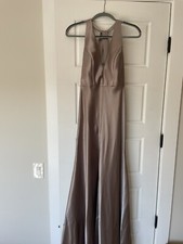 Jenny Yoo Champagne Color Formal Dress