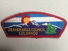 Denver Area Council cb pre FDL BSA CSP Patch