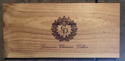 Rare Wine Crate Wood Panel   Domaine Clarence Dillon