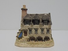 David Winter Cottages British Traditions January Burn's Reading Room No Box