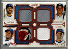 2014 Museum Collection Copper #PPFQR10 Bourn Upton Granderson Kemp Jersey /75