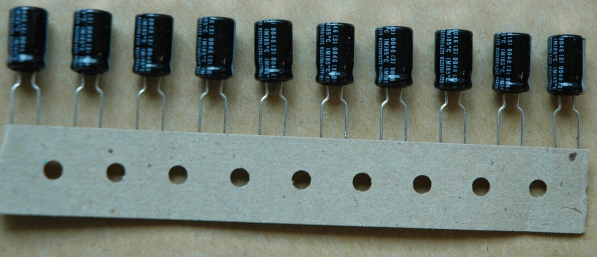10 PCs Nichicon 100v 10uf 10mfd Radial Electrolytic Capacitor 10 PCs Nichicon 100v 10uf 10mfd Radial Electrolytic Capacitor
