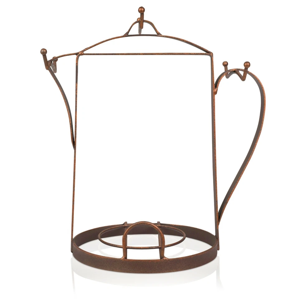 Hecho Fácil Kit Demitasse Jarra Taza y Plato Soporte Encimera Soporte para Juegos de Té Foto 3 de 4