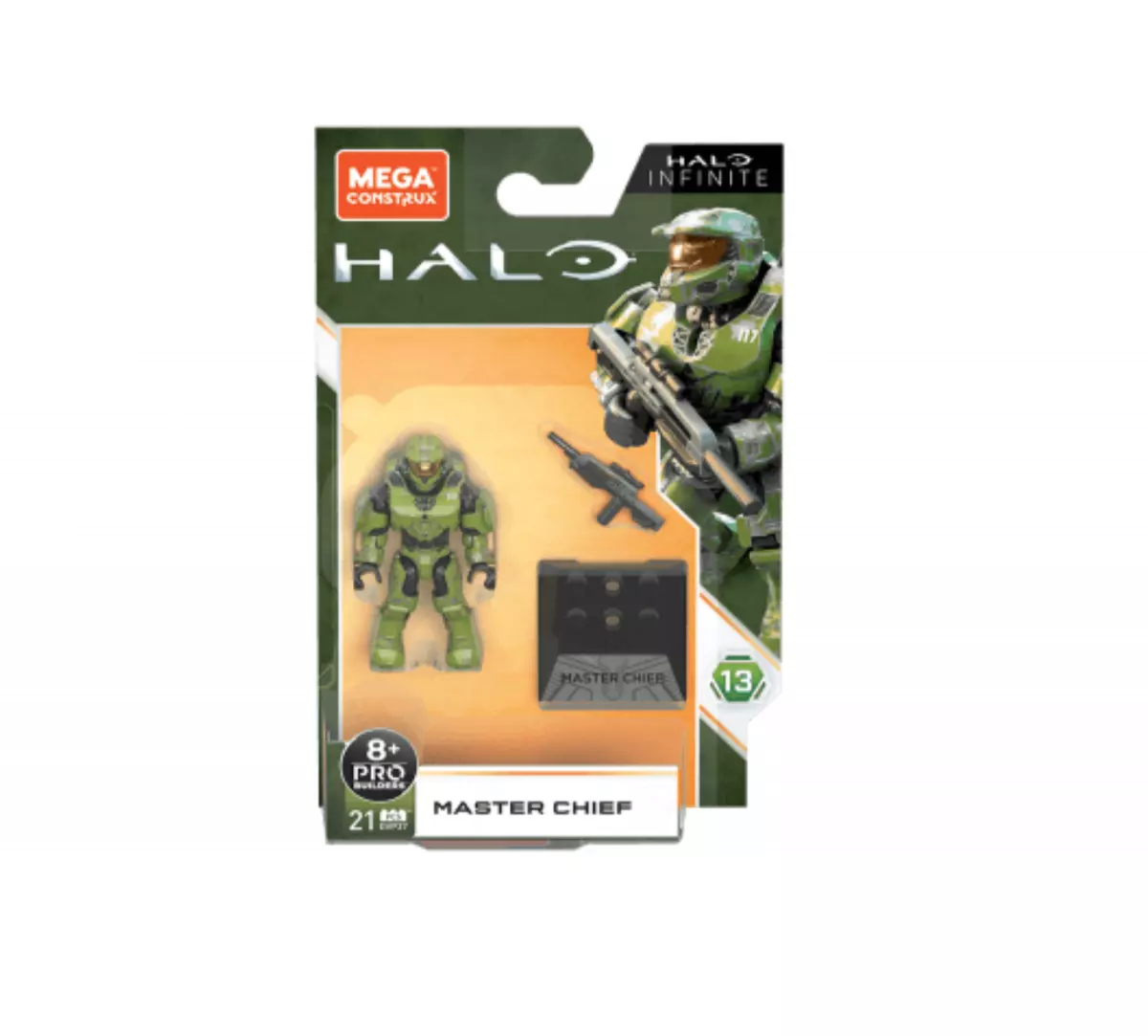  Mega Construx Halo Master Chief Infinite Series 13 Mini Figure  : Toys & Games