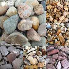 Decorative Coloured Stones | Pebbles Cobbles Slate Gravel Chippings Aggregates
