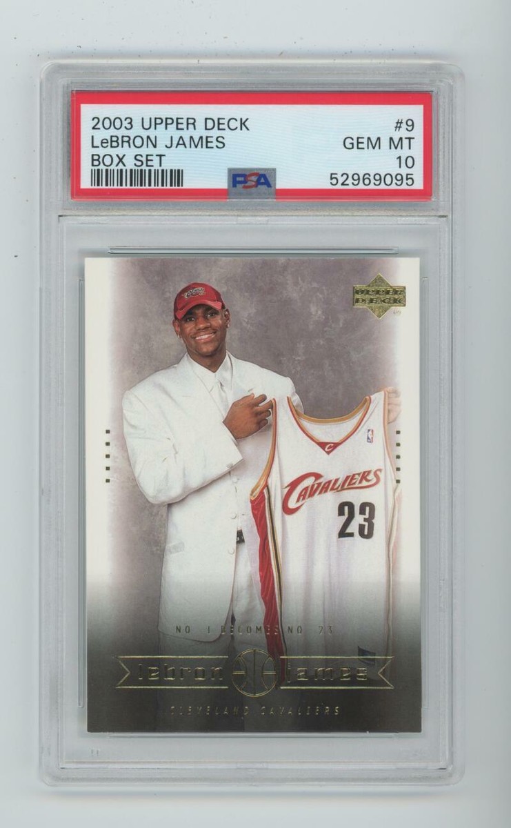2003 Upper Deck Box Set #9 Lebron James ROOKIE RC GEM MINT