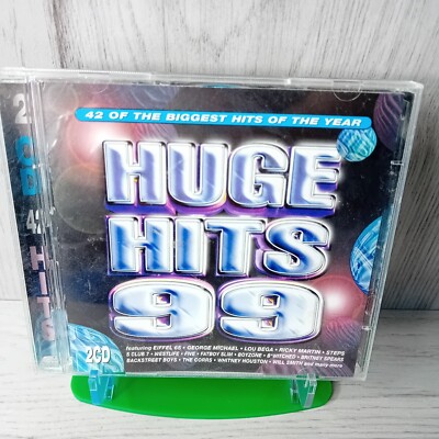 HUGE HITS 99 CD - RARE RETRO MUSIC ALBUM