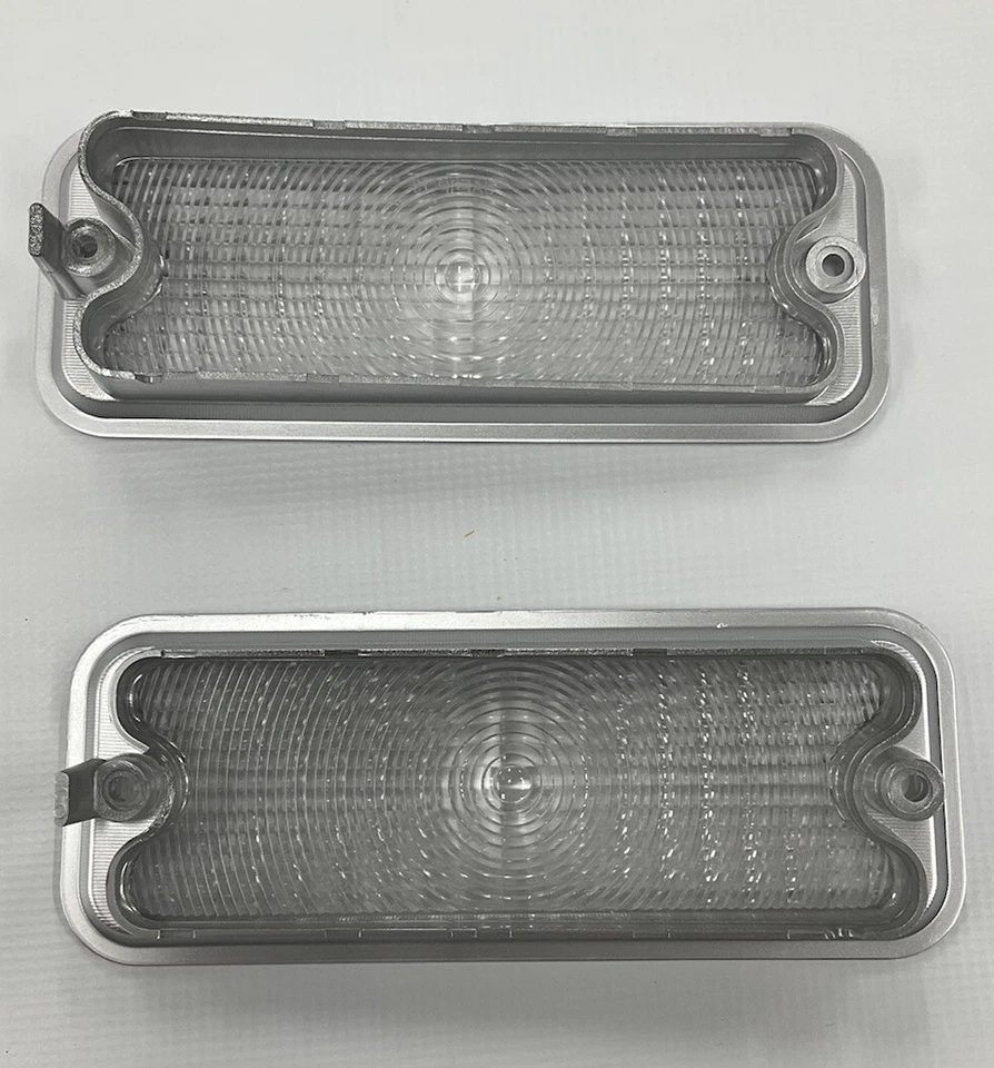 GM 73 74 75 76 77 78 79 80 GMC CHEVROLET TRUCK C10 ПАРК СВЕТА ЛИНЗЫ ПАРА ПРОЗРАЧНЫЙ - Изображение 4 из 4