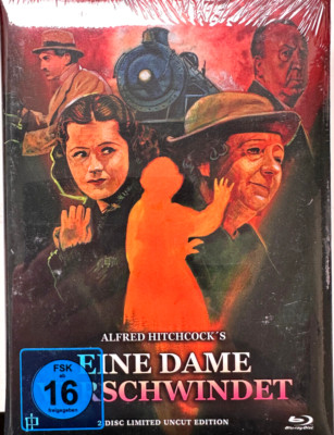 Eine Dame verschwindet - BluRay & DVD Mediabook wattiert - Neu OVP D16