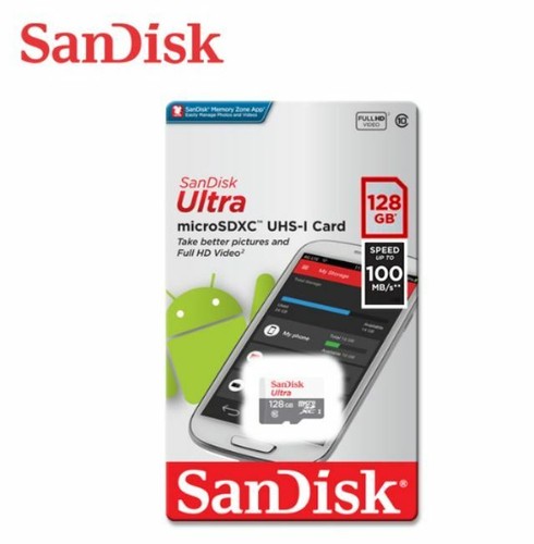 SanDisk ULTRA 16Gb 32Gb 64Gb 128Gb 256Gb MicroSD Carte mémoire TF C10 100MB/s FR - Photo 5 sur 16