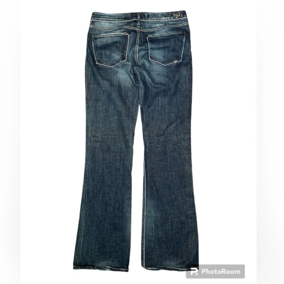 Women's 1921 Western Glove Works Bootcut Jeans Dark Wash Denim 32/34 - Image 2 of 4