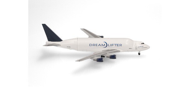 KITTY HAWK｜BOEING747-200F ｜herpa｜1:500 Kitty Hawk Boeing 747-200F Diecast Model 1:500 Herpa Wings