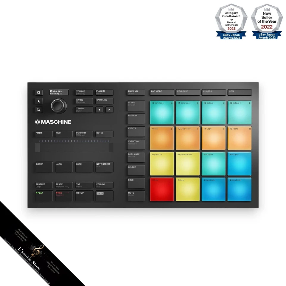 Native Instruments Maschine Mikro Mk3 Drum Controller Home Recording Japan New - Image 4 of 4