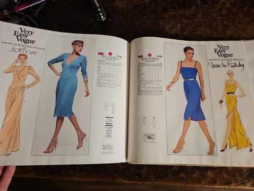Very Easy Vogue Patterns Vintage Counter Catalog April 1980 The Signs Of Spring - Picture 12 of 18