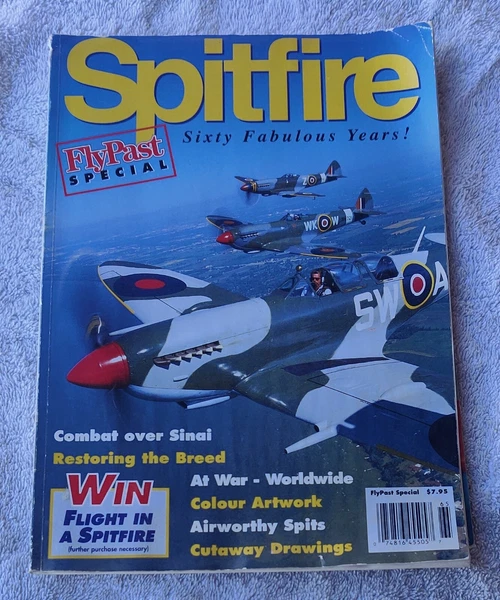 Fly Past Special "Spitfire" Sixty Years Magazine Circa 1996 in very good