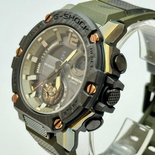 Mint CASIO G-SHOCK GST-B300XB-1A3JF G-STEEL Carbon Solar Bluetooth 200M Watch - Picture 4 of 15