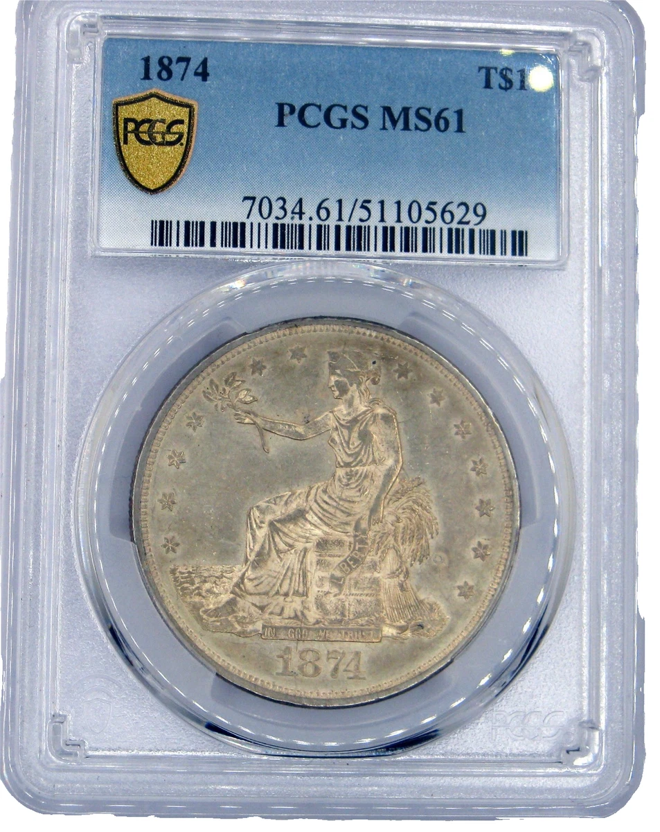 Grade MS 61 US Trade Dollars (1873-1885) for sale | eBay
