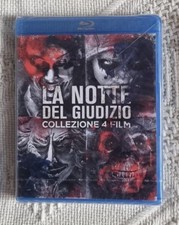 LA NOTTE DEL GIUDIZIO COLLEZIONE 4 FILM BLURAY NUOVO SIGILLATO