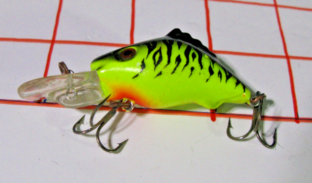 Mann's Razerback Mann's Razorback Piglet Crankbait Lure, Rattle, 1 7/8