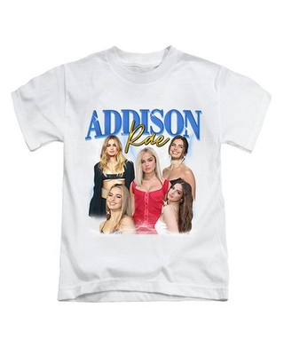 Vintage 90s Style Addison Rae Erwachsene T-Shirt Lustig Merch Retro Style Top