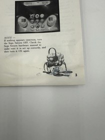 Bug Sega Saturn CIB Complete READ Damaged Manual Untested