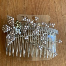 Fancy Bridal Hair Comb 3 1/4  Wedding Hair Accessory