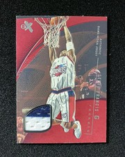 2021-02 Fleer EX Credentials Steve Francis Game Used Jersey Patch 16/16 SP VO74