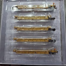 55679 Walthers HO Thrall 5-Unit Rebuilt 40' Well Car BNSF Santa Fe Leasing SFLC