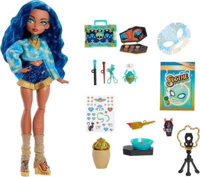 Monster High Cleo De Nile Self-Scare Secrets Puppe Zubehör JMG74 Mattel