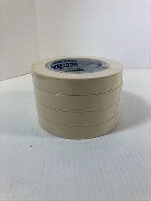 Spectape Pressure Sensitive Masking Tape 18mm x 55m (3/4'' x 60 yards) 4 Rolls