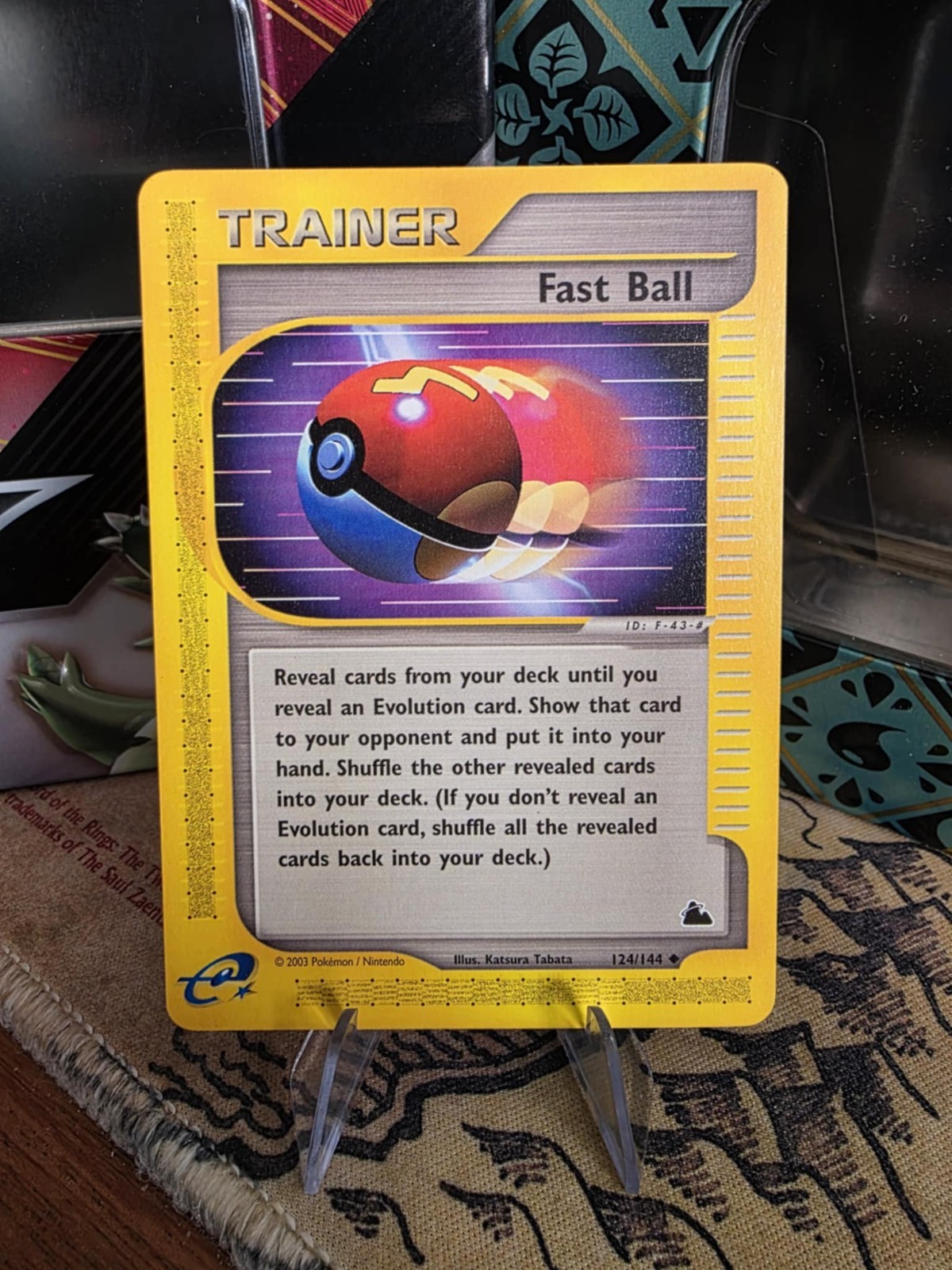 Pokemon TCG Fast Ball Skyridge 124/144 Regular NM