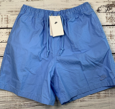 Nike Club Men's Flow Shorts University Blue Woven Athletic HJ1946