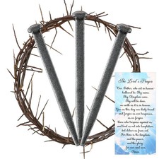 5 Pieces Crown of Thorns Set Include 1 PC Christian Jesus 8 in Crown of Thorn...