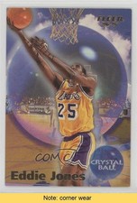 1996-97 Fleer Crystal Ball Eddie Jones #271 READ fm0