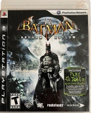 Batman PlayStation 3 PS3 Arkham Asylum Manuel Included NOT TESTED