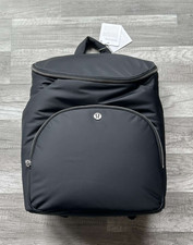 Lululemon New Parent Backpack With Crossbody and Diaper Changing Mat Black 17L