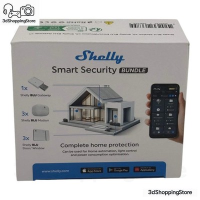 Shelly Smart Security Bundle Home Automation System Set Neueste Technik