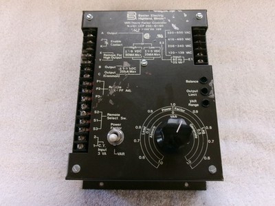 Basler Electric VAR/Power Factor Controller Model SCP 250-G-60  9 1100 00 109 #1