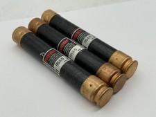 3PC Lot Fusetron FRS-R-10 Dual Element Time Delay Fuse 10A 600VAC 300VDC Class R