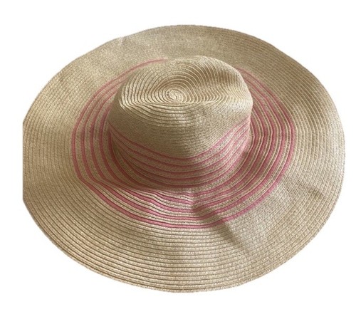 J. Crew Wide Brim Straw Hat O/S