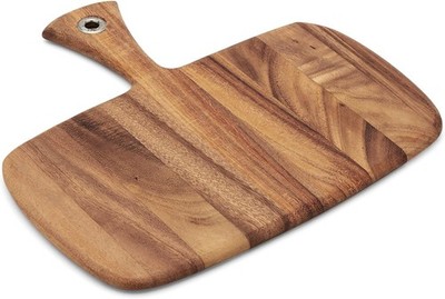 Small Rectangular Provencale Paddle Board Acacia Wood