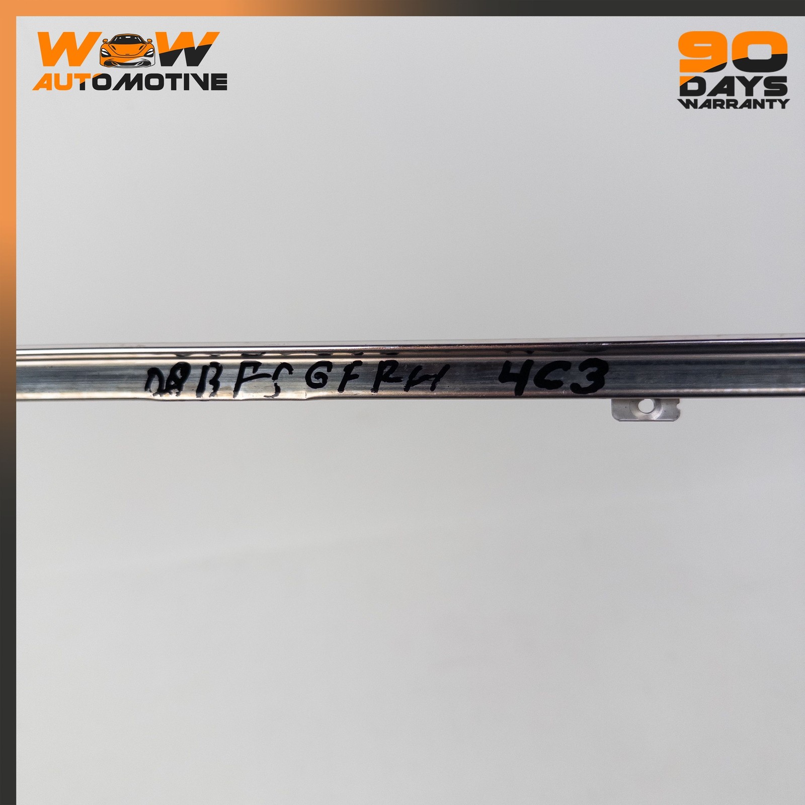 06-13 BENTLEY CONTINENTAL FLYING SPUR FRONT RIGHT DOOR WINDOW MOLDING TRIM OEM