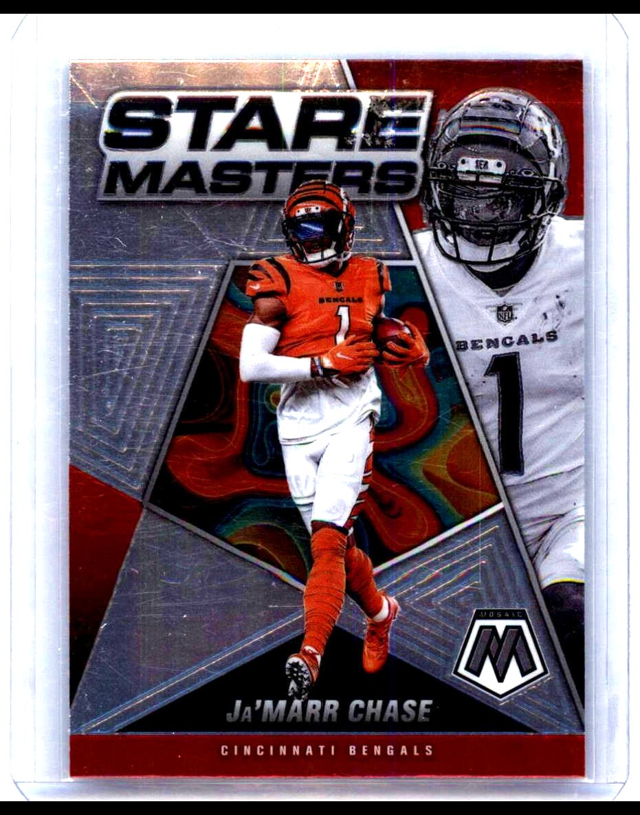 2022 Panini Mosaic #SM-15 Ja'Marr Chase Stare Masters