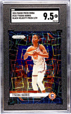 2024 Panini Prizm WNBA #102 Tyasha Harris Black Velocity Prizm 02/39 SGC 9.5
