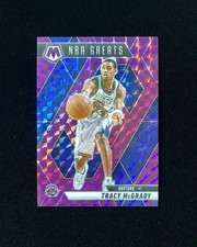 2024-25 Panini Mosaic NBA Greats Tracy McGrady #298 Purple Prizm 13/99 VS37