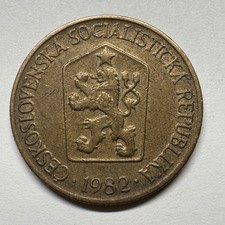 1982 Czechoslovakia 1 Koruna - Coin #C-099