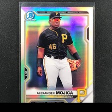 2021 Bowman Draft ALEXANDER MOJICA Chrome Prospect Refractor #75