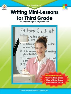 Writing Mini-Lessons for Third Grade: The Four-Blocks Model - VERY GOOD